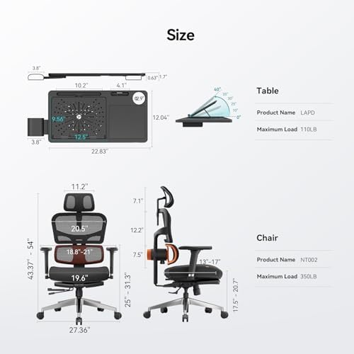 Newtral Supreme: ergonomia z uchwytem na laptop