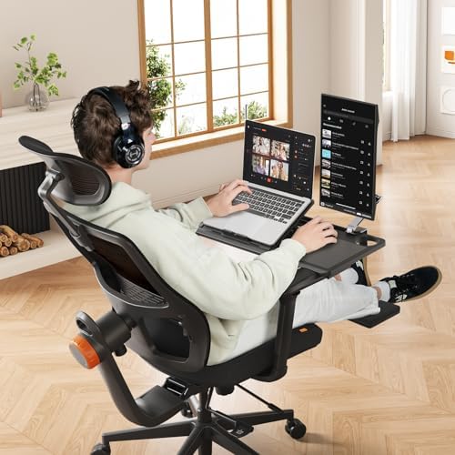 Newtral mesh high-back z podnóżkiem