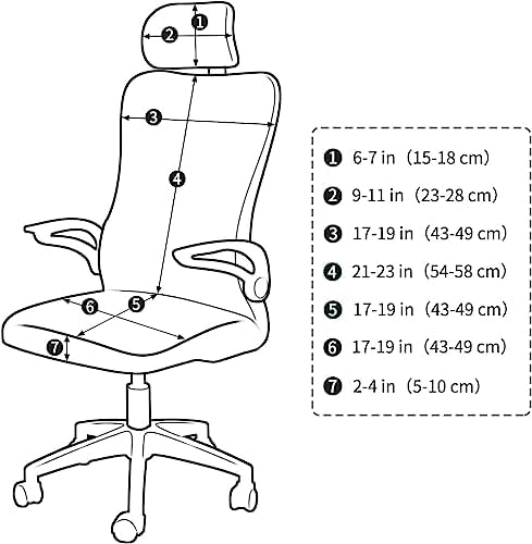 Elastyczne pokrowce na fotel i zagłówek